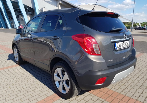 Opel Mokka cena 49900 przebieg: 125939, rok produkcji 2015 z Włocławek małe 254